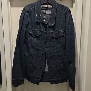 Foreign Exchange Dark Blue Denim Jacket